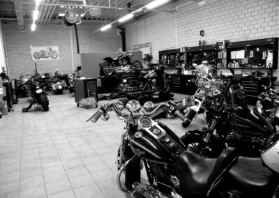 Officina Harley Davidson, Brixton, Lambretta Ticino